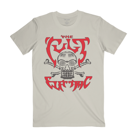 Electric Skull White Tee
