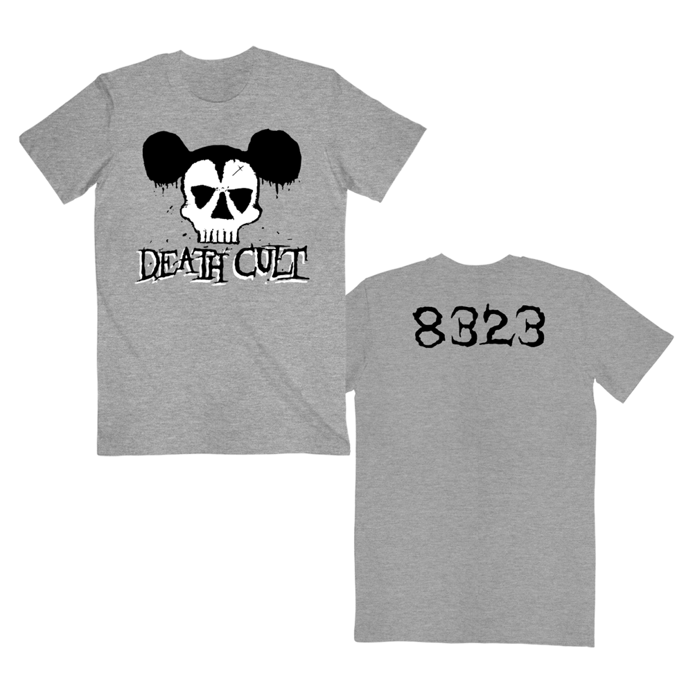 Death Cult 8323 Heather Grey Tee – The Cult