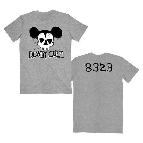 Death Cult 8323 Heather Grey Tee