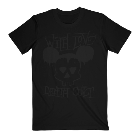 With Love Black-On-Black Tee