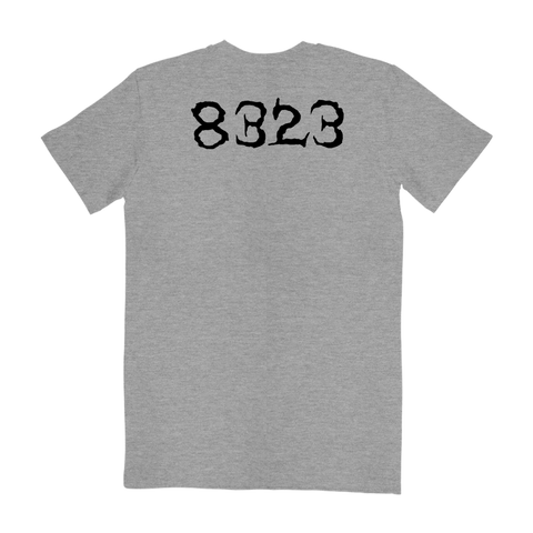 Death Cult 8323 Heather Grey Tee